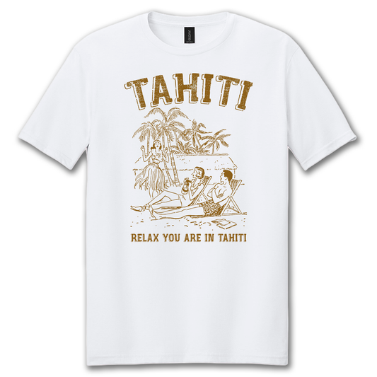 T-SHIRT RELAX YOU ARE IN TAHITI